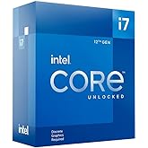 Intel Core i7-12700KF Gaming Desktop Processor 12 (8P+4E) Cores up to 5.0 GHz Unlocked LGA1700 600 Series Chipset 125W