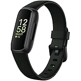 Fitbit Inspire 3 Health &-Fitness-Tracker with Stress Management, Workout Intensity, Sleep Tracking, 24/7 Heart Rate and more