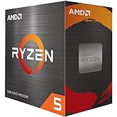 AMD Ryzen 5 5600 6-Core, 12-Thread Unlocked Desktop Processor with Wraith Stealth Cooler