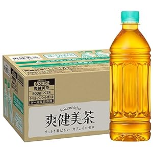 コカ・コーラ 爽健美茶 ラベルレス 500ml ×24本