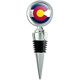 Colorado State Flag Wine Bottle Stopper