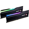 G.SKILL Trident Z5 RGB Series (Intel XMP 3.0) DDR5 RAM 32GB (2x16GB) 6000MT/s CL36-36-36-96 1.35V Desktop Computer Memory UDI