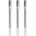 Muji Gel Ink Ball Point Pen, Black, 0.38mm, Pack of 3 (Japan Import)