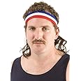 Mullet On The Go The Bobcat Costume Mullet Headband Wig