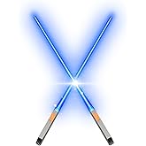 Vigrass Lightsaber Chopsticks Light Up, Mini Lightsaber, LED Glowing Light Saber Chop Sticks, Cool Chopsticks, Light Saber Ch