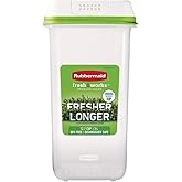 Rubbermaid FreshWorks Saver, Medium Tall Produce Storage Container, 12.7-Cup, Clear