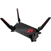 ASUS ROG Rapture WiFi 6 AX Gaming Router (GT-AX6000) Dual 2.5G WAN/LAN Ports, Quad-Core 2.0Ghz CPU, WAN Aggregation, AiMesh C