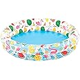 Intex Inflatable Stars Kiddie 2 Ring Circles Swimming Pool (48" X 10") [Assorted Styles]