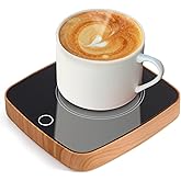 Coffee Cup Warmer, 3 Temperature Setting Electric Coffee Cup Warmer for Desk (No Cup) - Ideal Coffee Gifts Accessories Keep B