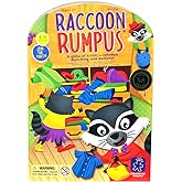 Educational Insights Raccoon Rumpus Game, Preschool Game with Dice & Color Matching, For 2-4 Players, Fun Family Board Game F