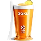 ZOKU Original Slush and Shake Maker, Compact Make and Serve Cup with Freezer Core Creates Single-Serving Smoothies, Slushies 