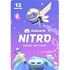 Discord Nitro 12-Month Subscription Gift Card [Digital Code]