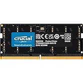 Crucial RAM 32GB DDR5 5200MHz (or 4800MHz) Laptop Memory CT32G52C42S5 Black