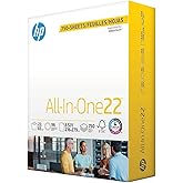 HP Papers | 8.5 x 11 Paper | All In One 22 lb | 1 Mega Ream - 750 Sheets | 96 Bright | Made in USA - FSC Certified | 207750R