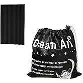 DREAM ART Anywhere Portable Blackout Curtain/Adjustable Blackout Shades/Temporary Blackout Blinds with Suction Cups for Nurse
