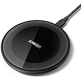Anker 315 Wireless Charger (Pad), 10W Max Fast Charging - Compatible with iPhone 15/14/13 Series, Samsung S22, AirPods, Samsu