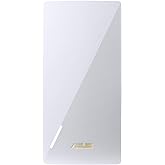 ASUS RP-AX58 AX3000 Dual Band WiFi 6 (802.11ax) Range Extender, AiMesh Extender for seamless mesh WiFi; works with any WiFi r