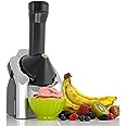 Yonanas 902 Classic Vegan, Dairy-Free Frozen Fruit Soft Serve Maker, Includes 36 Recipes, 200-Watts, Silver