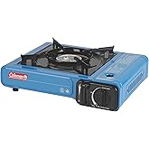 Coleman Classic 1-Burner Butane Stove, Portable Camping Stove with Carry Case & Push-Button Starter, Includes Precise Tempera