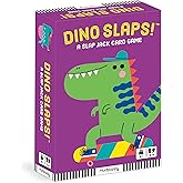 Mudpuppy Dino Slaps! – Prehistoric Version of Classic Kids Slap Jack Card Game with Wacky Illustrations of Dinosaurs for Chil