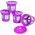 Perfect Pod Cafe Save Reusable K Cup Pod Coffee Filters - Refillable Coffee Pod Capsules with Built-In, Integrated Mesh Strai