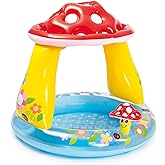 Intex Inflatable Mushroom Water Play Center Kiddie Baby Swimming Pool Ages 1-3