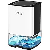 Dehumidifiers for Home 30 OZ Water Tank with Auto-Off, Portable Small ToLife Dehumidifier for Bedroom, Room, Bathroom,RV, Clo