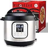 Instant Pot Duo 7-in-1 Electric Pressure Cooker, Slow Cooker, Rice Cooker, Steamer, Sauté, Yogurt Maker, Warmer & Sterilizer,