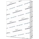 Hammermill A4 Paper, 20 lb Copy Paper (210mm x 297mm) - 1 Ream (500 Sheets) - 92 Bright, Made in the USA, 105500R, White