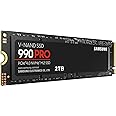 SAMSUNG 990 PRO SSD NVMe M.2 PCIe Gen4, M.2 2280 Internal Solid State Hard Drive, Seq. Read Speeds Up to 7,450 MB/s for High 