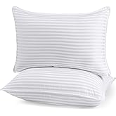 Utopia Bedding Bed Pillows for Sleeping Queen Size (White), Set of 2, Cooling Hotel Quality, for Back, Stomach or Side Sleepe