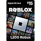 Roblox Digital Gift Code for 1,200 Robux [Redeem Worldwide - Includes Exclusive Virtual Item] [Online Game Code]