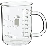 Scientific Glass Caffeine Beaker Mug (450mL)