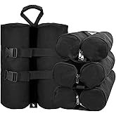 Plus Size Canopy Weight Bags(240 lbs) for Pop up Canopy Tent, 1680D Heavy Duty Leg Canopy Weights Sand Bags for Instant Outdo