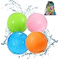 SOPPYCID Reusable Water Bomb balloons, Summer Toy Water Toy for Boys and Girls, Pool Beach Toys for Kids ages 3-12, Outdoor A