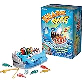 Shark Bite -- Roll the Die and Fish for Colorful Sea Creatures Before the Shark Bites Game! by Pressman Blue Sky, 5"