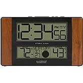 La Crosse Technology Wall/Table Clock, 6.61-inch x 11.1-inch x 1.14-inch (513-1417CH-INT)