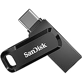 SanDisk 64GB Ultra Dual Drive Go USB Type-C Flash Drive, Black - SDDDC3-064G-G46