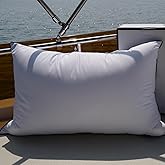 HYVIF Natural Goose Down Pillows - Soft and Support Down Bed Pillow for Back, Side, Stomach Sleepers - Queen Size (20" x 28")