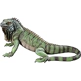 Design Toscano QL56991 Iggy The Iguana Lizard Garden Statue, Large, 22 Inches Long, Indoor/Outdoor, Handcast Polyresin, Green