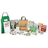 Melissa & Doug Fresh Mart Grocery Store Play Food and Role Play Companion Set - Kids Pretend Grocery Shopping For Kids Ages 3