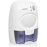 Ivation IVADM10 Powerful Small-Size Thermo-Electric Dehumidifier - for Smaller Room, Cupboard, Basement, Attic, Stored Boat, 