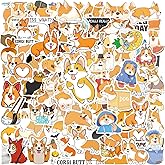 Dog Sticker Pack 100Pcs WaterProof: Dog Stickers for Water Bottles, Animal Stickers for Kids, Puppy Stickers Vinyl Stickers f