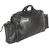 Coleman Stove Carry Case, Durable Zipper, Protective Cover with Carry Handle & 2 Large Storage Pockets, Fits Most Grills/Stov