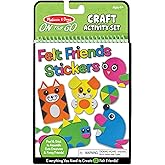 Melissa & Doug On the Go Felt Friends Craft Activity Set With 188 Felt Stickers - FSC Certified