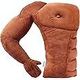 Muscle Man Pillow – Cute and Fun Hunky Husband Cuddle Companion – Boyfriend "Ripped" Body Pillow with Benifits – Unique Gag G