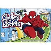 Hasbro Gaming Chutes and Ladders: Marvel Spider-Man Edition Board Game for Kids 2-4 Players, Preschool Games, Ages 3 and Up (