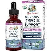 Lymphatic Support Drops by MaryRuth's | USDA Organic Lymphatic Cleanse Immune Support Supplement| Lymphatic Support with Echi