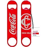 Tablecraft Coca-Cola Classic Logo Flat Bottle Opener, Red