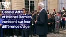 "On gagne des cheveux blancs chaque année": Gabriel Attal et Michel Barnier ironisent sur leur âge